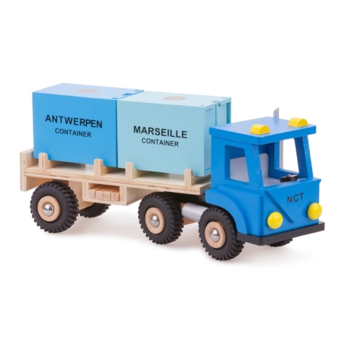 New Classic Toys Vrachtwagen met 2 Containers